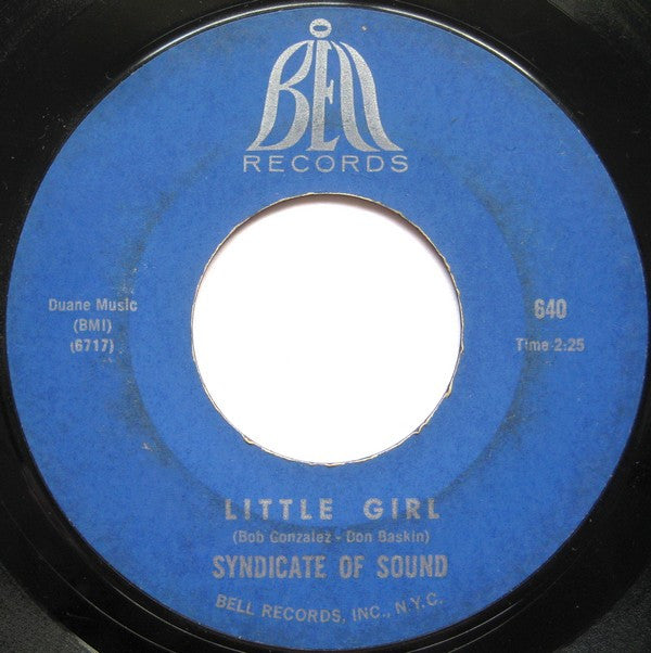 Syndicate Of Sound : Little Girl / You (7", Single, Styrene)