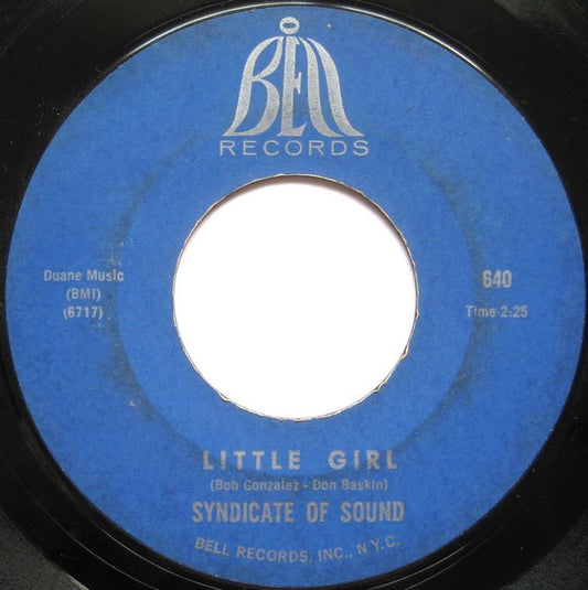 Syndicate Of Sound : Little Girl / You (7", Single, Styrene)