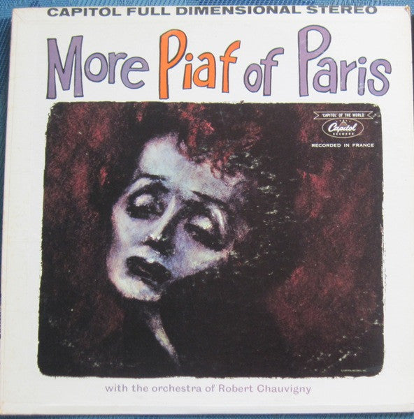 Edith Piaf : More Piaf Of Paris (LP, Album)
