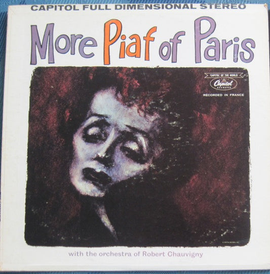 Edith Piaf : More Piaf Of Paris (LP, Album)
