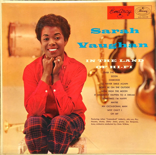 Sarah Vaughan : In The Land Of Hi-Fi (LP, Album, Mono, Ind)