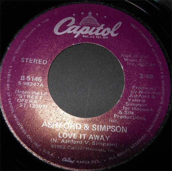 Ashford & Simpson : Love It Away (7")