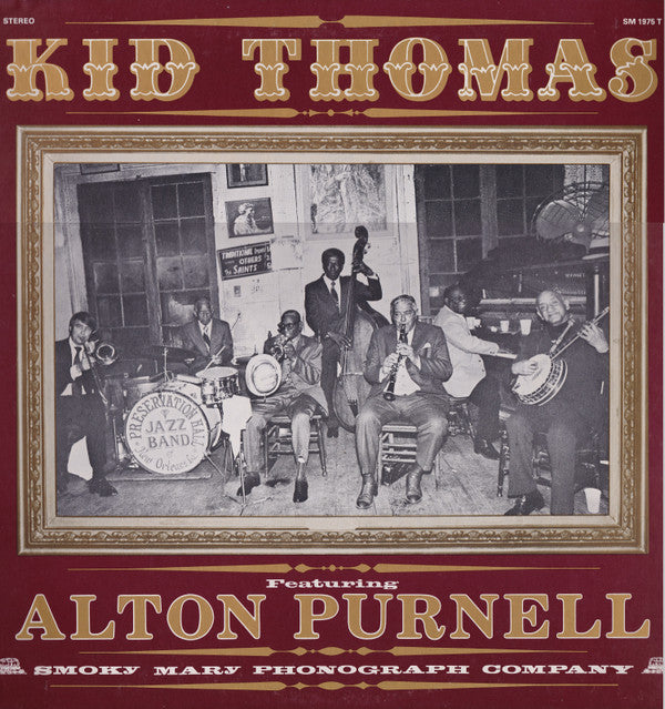 Kid Thomas* Featuring Alton Purnell : Kid Thomas Featuring Alton Purnell (LP, Album)