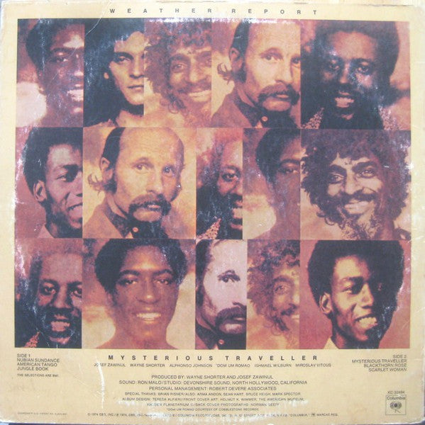 Weather Report : Mysterious Traveller (LP, Album, M/Print, Pit)