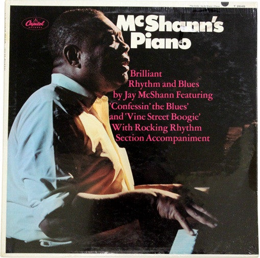 Jay McShann : McShann's Piano (LP, Album, Mono)