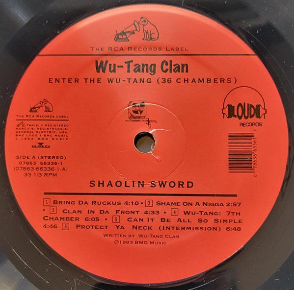 Wu-Tang Clan : Enter The Wu-Tang (36 Chambers) (LP, Album, RE, Uni)