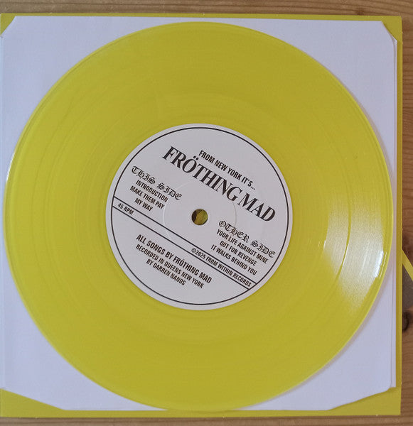 Fröthing Mad : Demo (7", EP, Ltd, Cle)