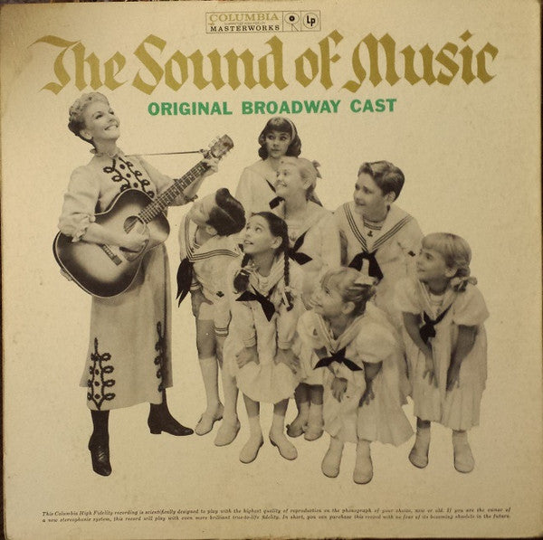 Leland Hayward, Richard Halliday, Richard Rodgers, Oscar Hammerstein II, Mary Martin : The Sound Of Music (Original Broadway Cast) (LP, Album, Mono, Gat)