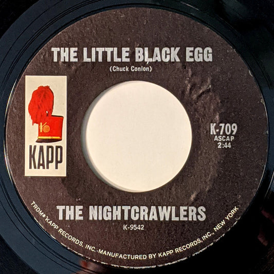 The Nightcrawlers : The Little Black Egg (7", Single, Styrene, Ter)