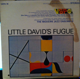 The Modern Jazz Ensemble : Little David's Fugue (LP, Album, RE)
