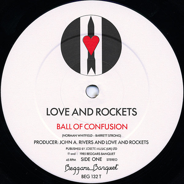 Love And Rockets : Ball Of Confusion (12", Single)