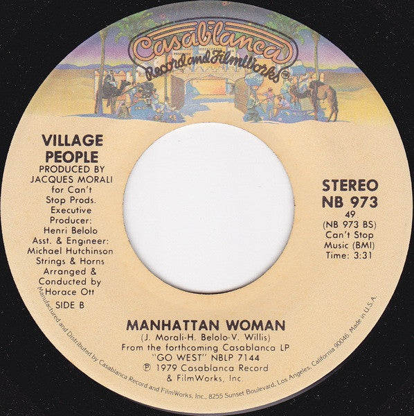 Village People : In The Navy (7", Single, 49 )
