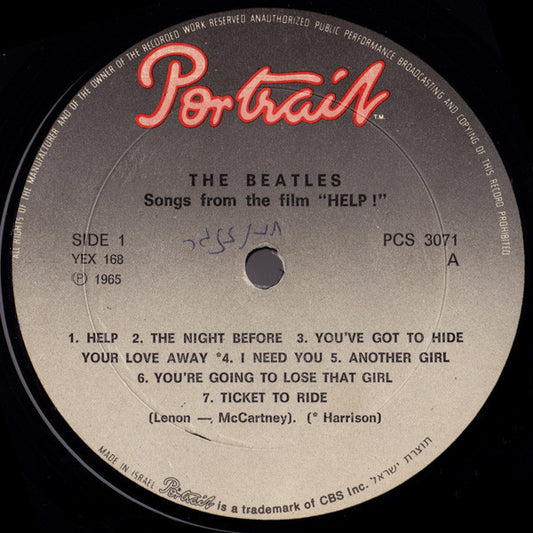The Beatles : Help! (LP, Album, RE)