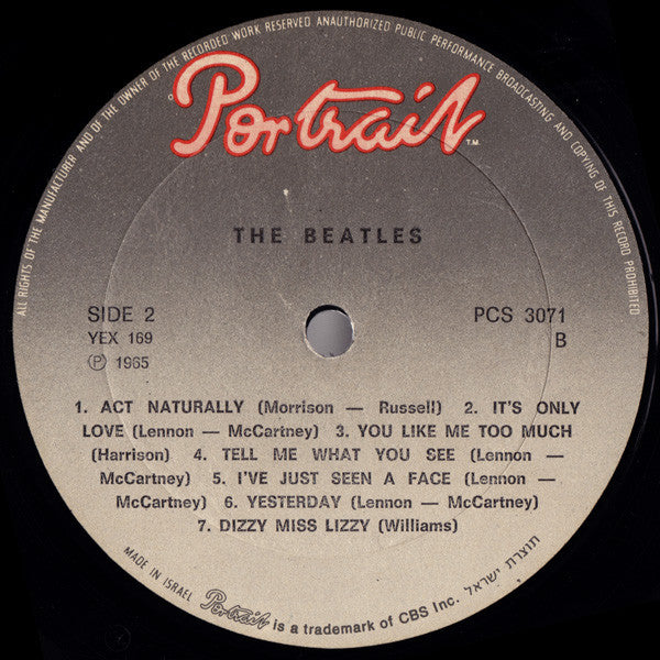 The Beatles : Help! (LP, Album, RE)