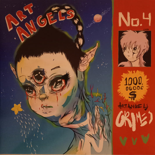 Grimes (4) : Art Angels (LP, Album, RE)