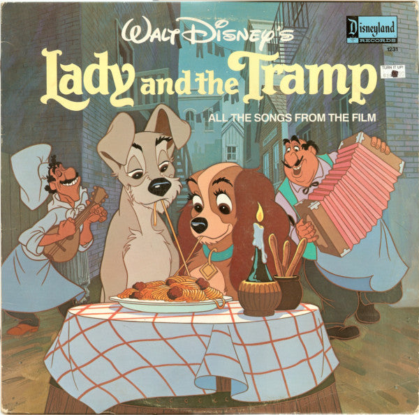 Unknown Artist : Lady And The Tramp (All The Songs From The Film) (LP, Album, RE)