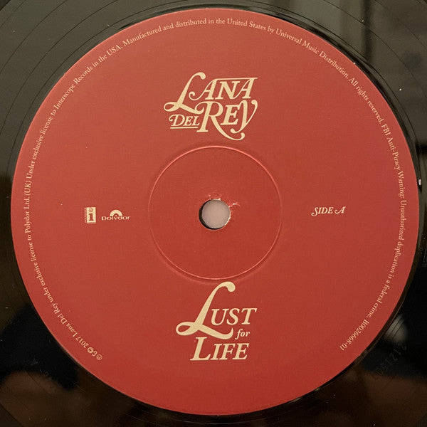 Lana Del Rey : Lust For Life (2xLP, Album, RE, RP)