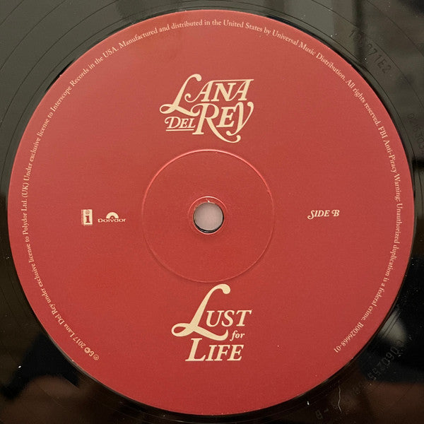 Lana Del Rey : Lust For Life (2xLP, Album, RE, RP)