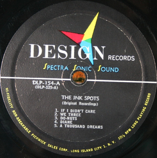 The Ink Spots : Spotlight On The Ink Spots (LP, Comp, Mono)