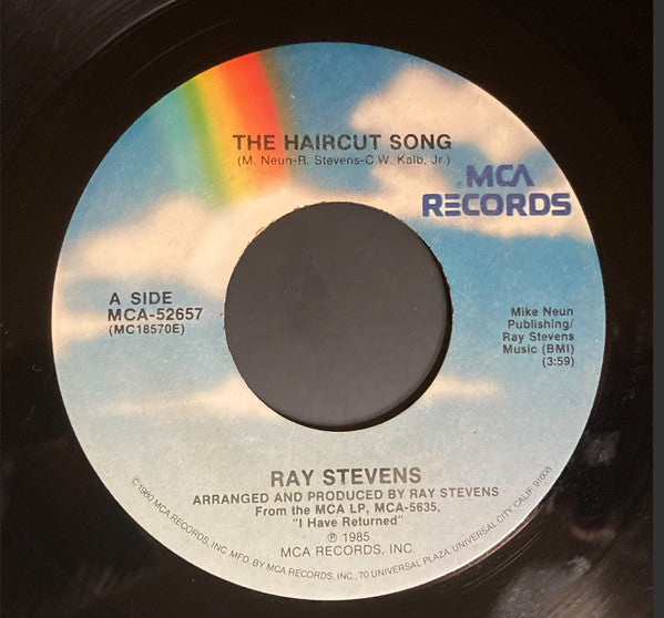 Ray Stevens : The Haircut Song (7", Glo)