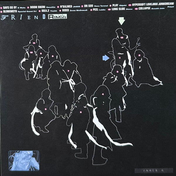 James K : Friend Remixes (CD, Album)
