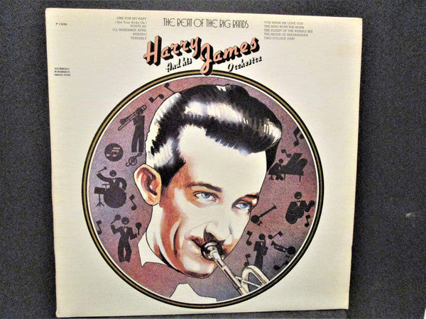 Harry James And His Orchestra : The Beat Of The Big Bands: Harry James And His Orchestra (LP, Comp, RE)