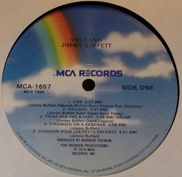 Jimmy Buffett : Volcano (LP, Album, RE, Gat)