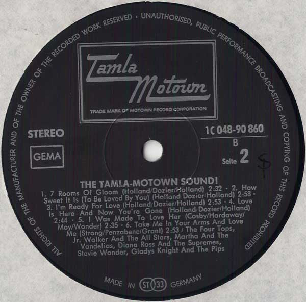 Various : The Tamla-Motown Sound! (LP, Comp, RE)