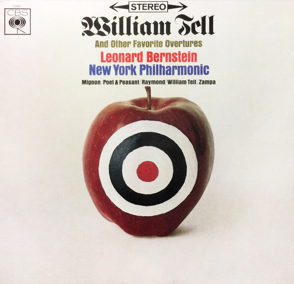 Leonard Bernstein, New York Philharmonic : William Tell And Other Favourite Overtures (LP, Album)