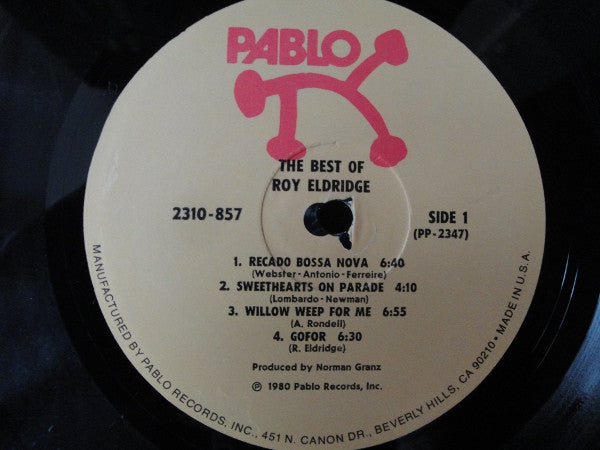 Roy Eldridge : The Best Of (LP, Comp)