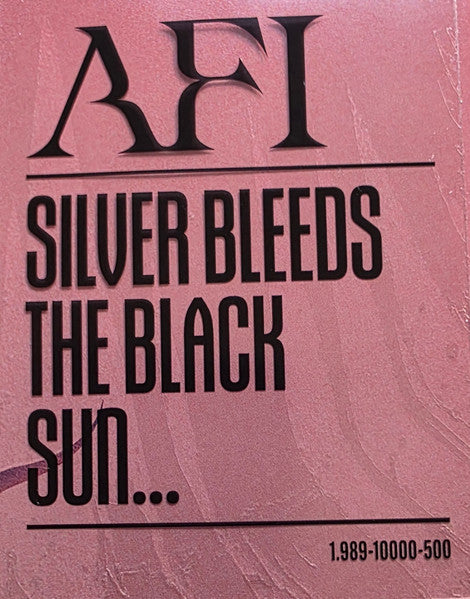 AFI : SILVER BLEEDS THE BLACK SUN... (LP, Album, Gat)