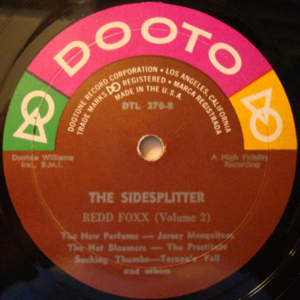 Redd Foxx : The Sidesplitter Volume 2 (LP, RE)