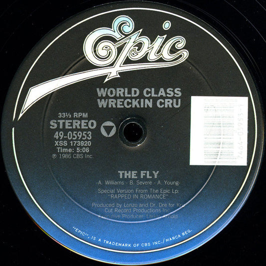 World Class Wreckin Cru* : The Fly / He's Bionic (12", Pit)