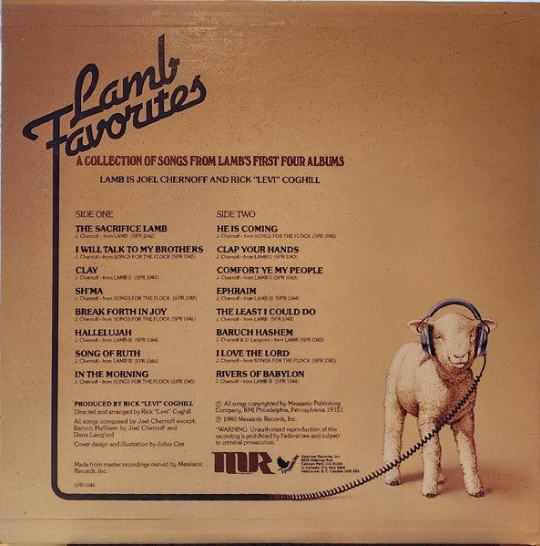 Lamb (3) : Lamb Favorites (LP, Comp)