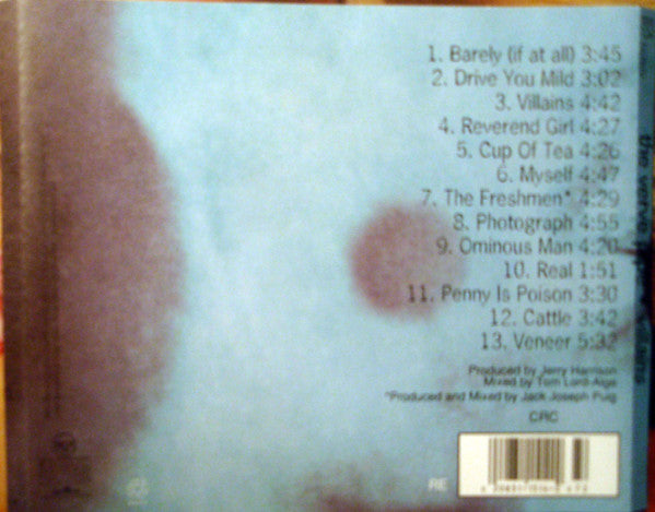 The Verve Pipe : Villains (CD, Album, Club, RP)