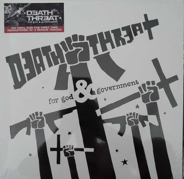 Death Threat (2) : For God & Government (LP, Album, RE, Wil)