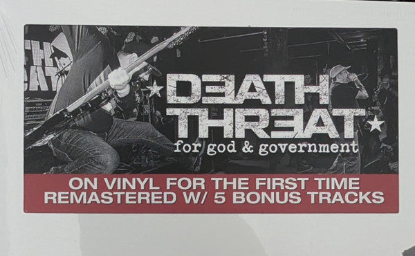 Death Threat (2) : For God & Government (LP, Album, RE, Wil)