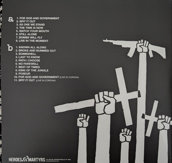 Death Threat (2) : For God & Government (LP, Album, RE, Wil)