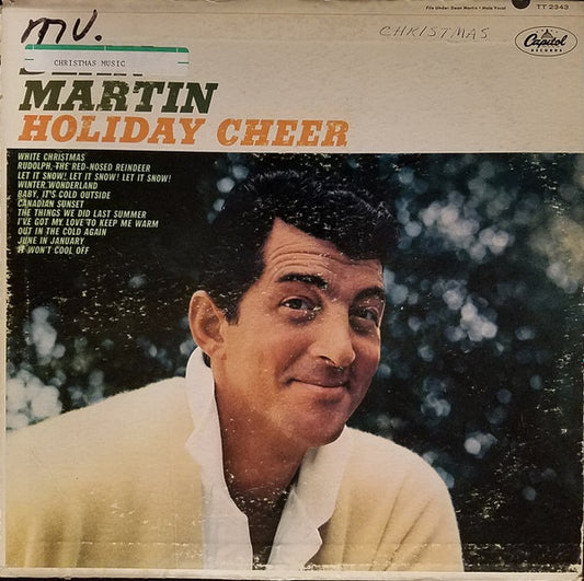 Dean Martin : Holiday Cheer (LP, Album, Mono, RE, Scr)