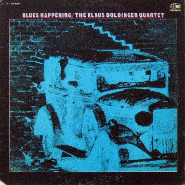 The Klaus Doldinger Quartet* : Blues Happening (LP, Album, Gat)