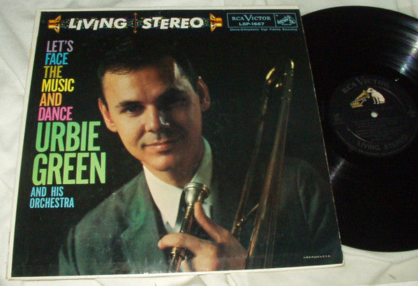 Urbie Green And His Orchestra : Let's Face The Music And Dance (LP, Album)