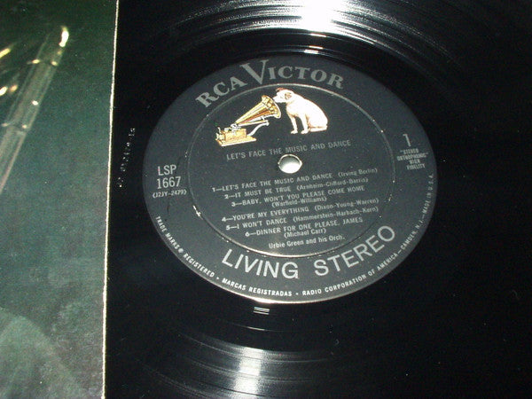 Urbie Green And His Orchestra : Let's Face The Music And Dance (LP, Album)