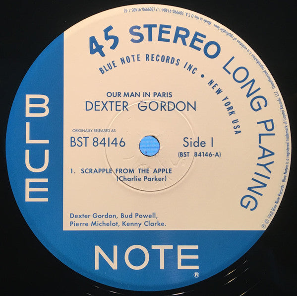Dexter Gordon : Our Man In Paris (2xLP, Album, Ltd, RE, RM)