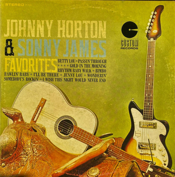 Johnny Horton & Sonny James : Favorites (LP, Album)