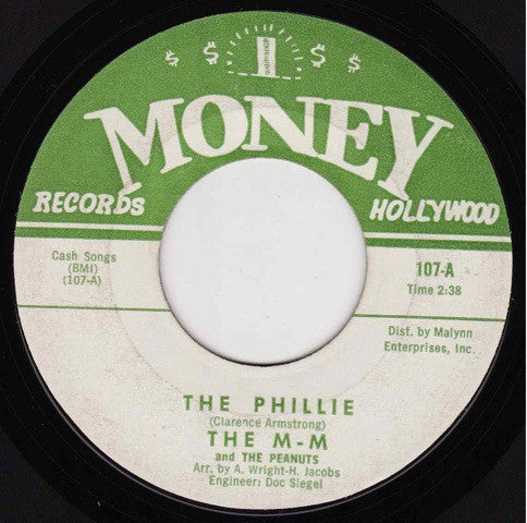 The M - M And The Peanuts* : The Phillie / I Found My Love (7", Styrene, Mon)