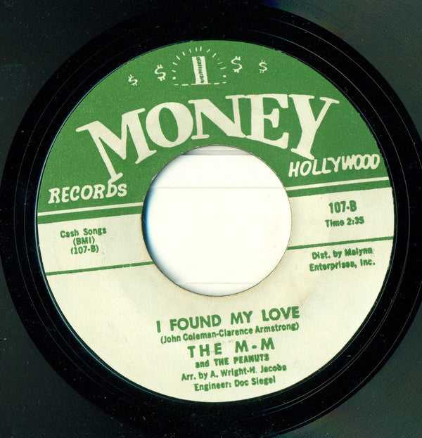 The M - M And The Peanuts* : The Phillie / I Found My Love (7", Styrene, Mon)