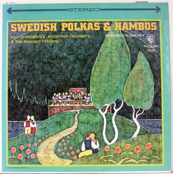 Karl Gröenstedt's Accordian Orchestra* And The Skansen Fiddlers* : Swedish Polkas And Hambos (LP)