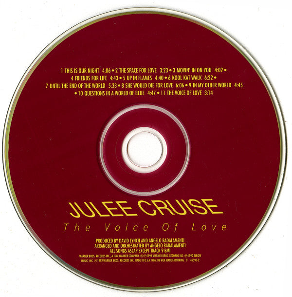 Julee Cruise : The Voice Of Love (CD, Album)