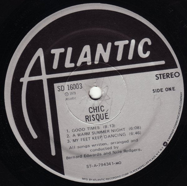 Chic : Risqué (LP, Album, MO )