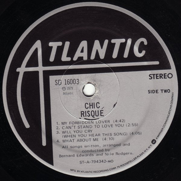 Chic : Risqué (LP, Album, MO )